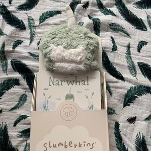 Slumberkins Narwhal & Book